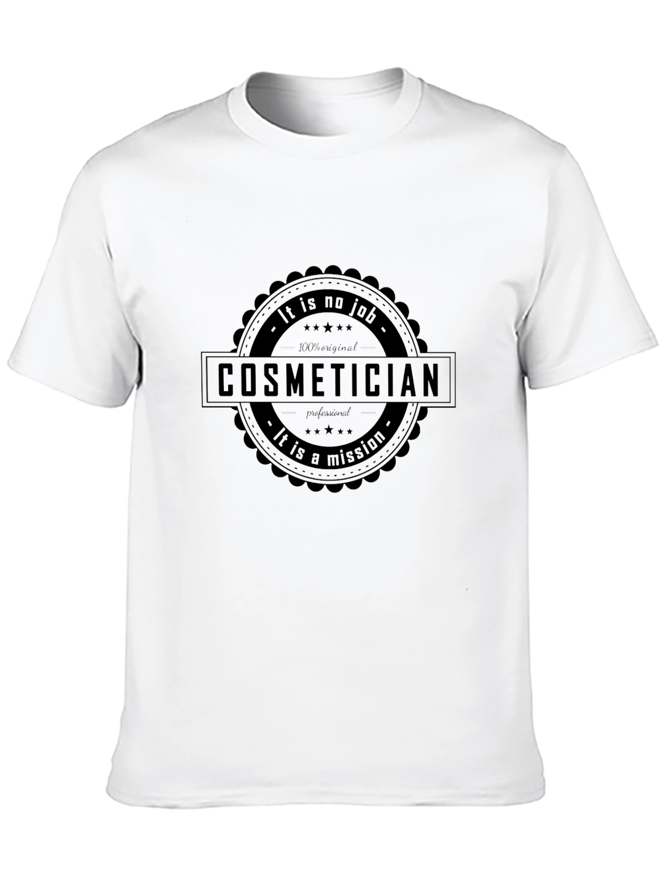 Cosmetician Mission Black T-Shirt