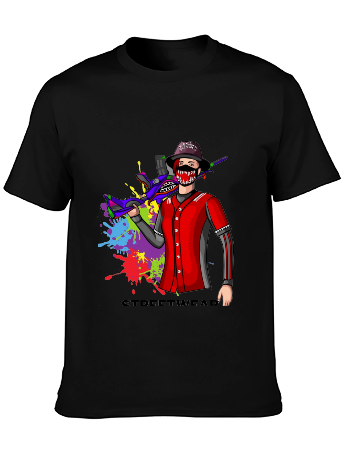 Streetwear Style Graphic T-Shirt - Bold Design