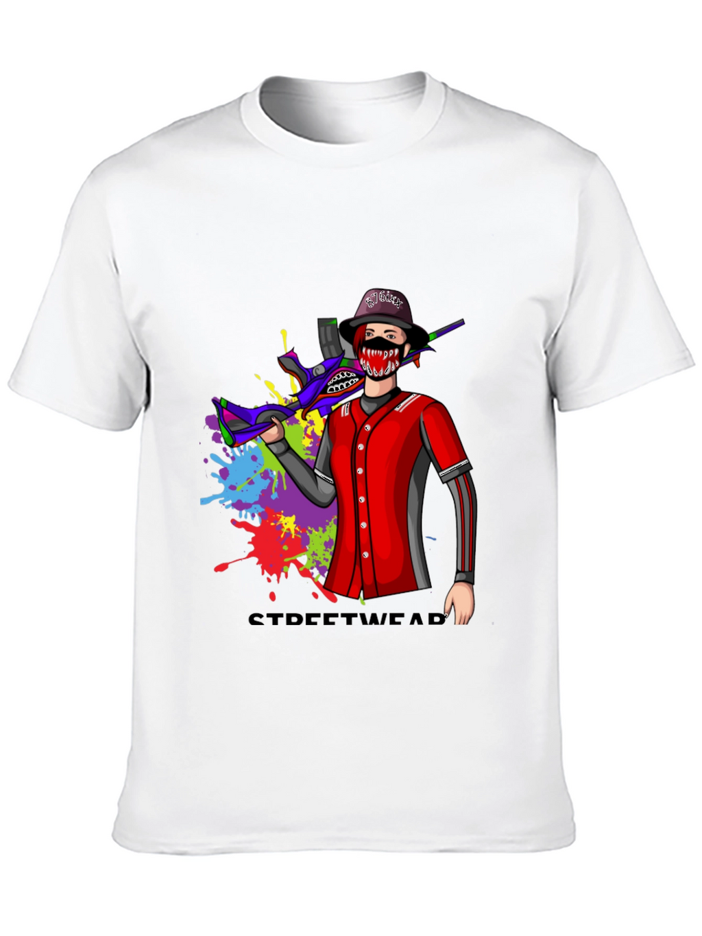 Streetwear Style Graphic T-Shirt - Bold Design