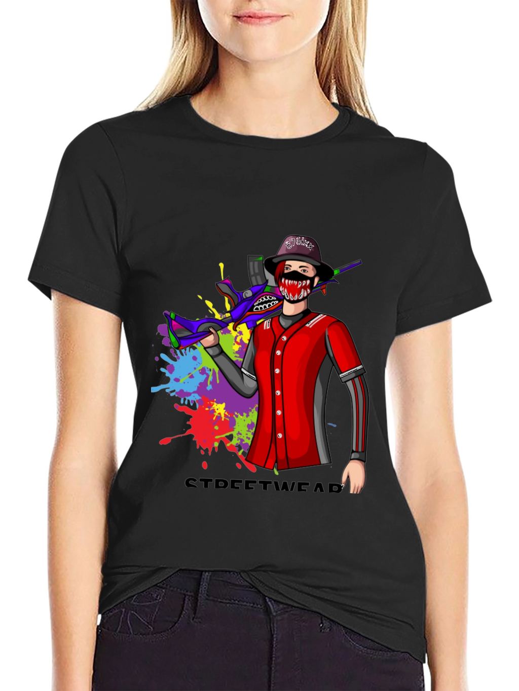 Streetwear Style Graphic T-Shirt - Bold Design