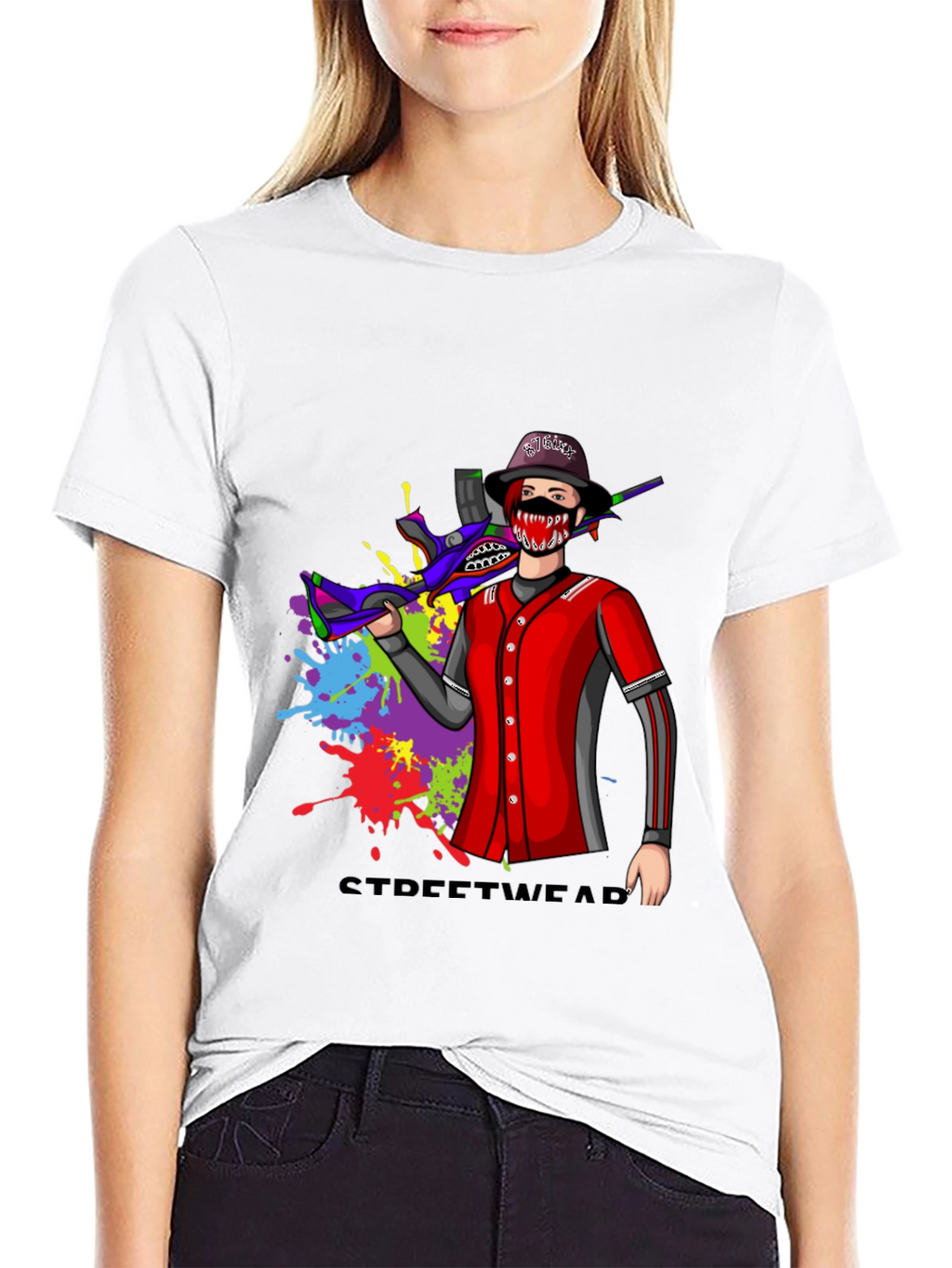 Streetwear Style Graphic T-Shirt - Bold Design