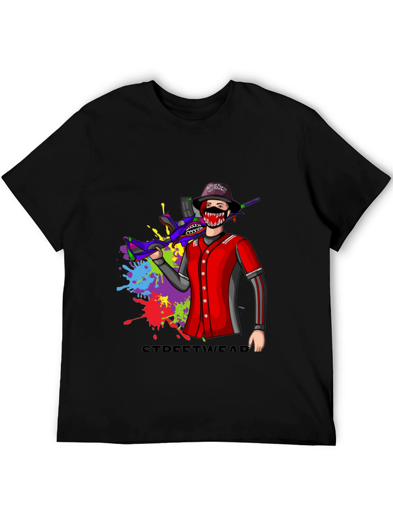 Streetwear Style Graphic T-Shirt - Bold Design