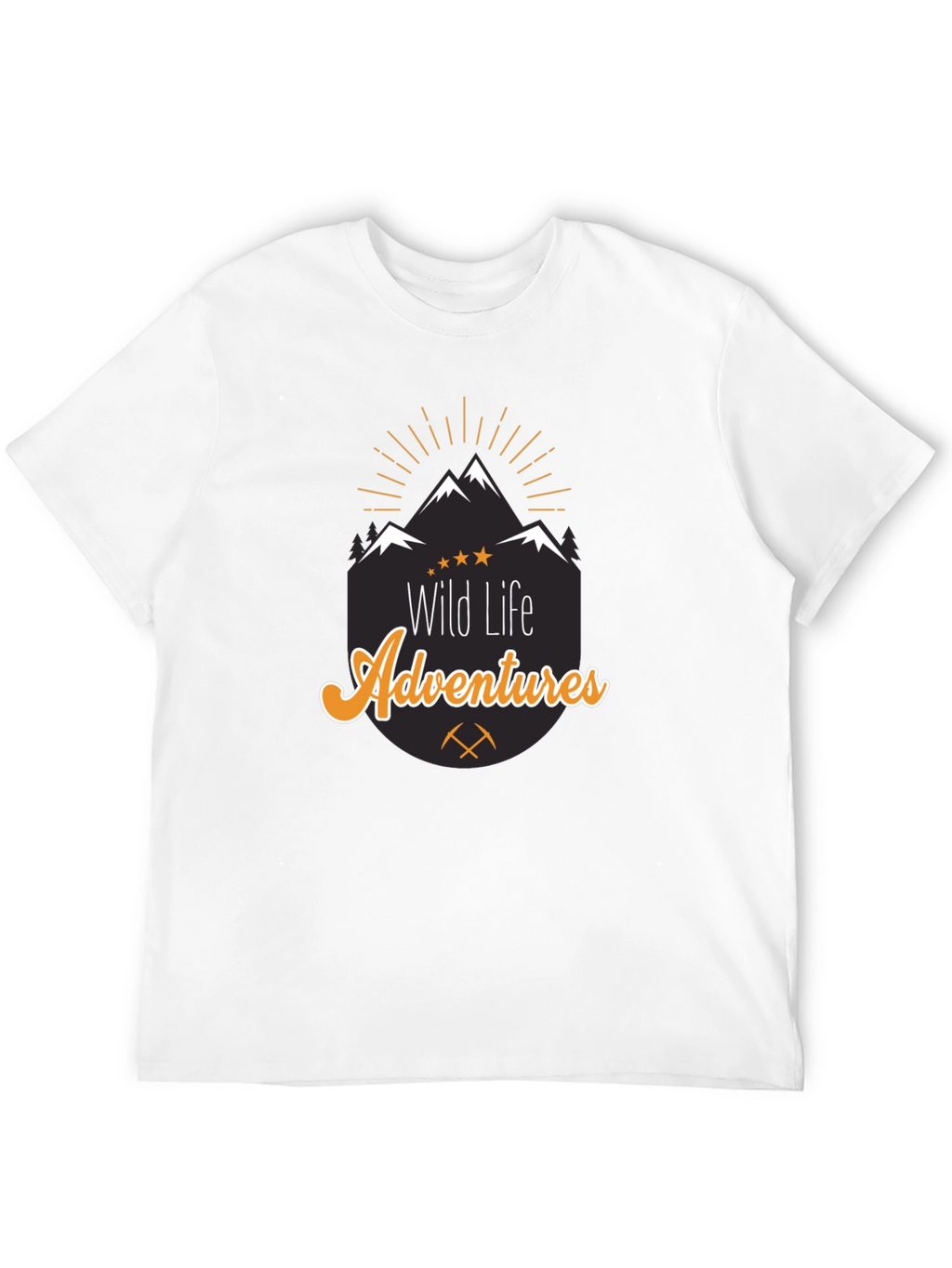 Wild Life Adventures Black T-Shirt