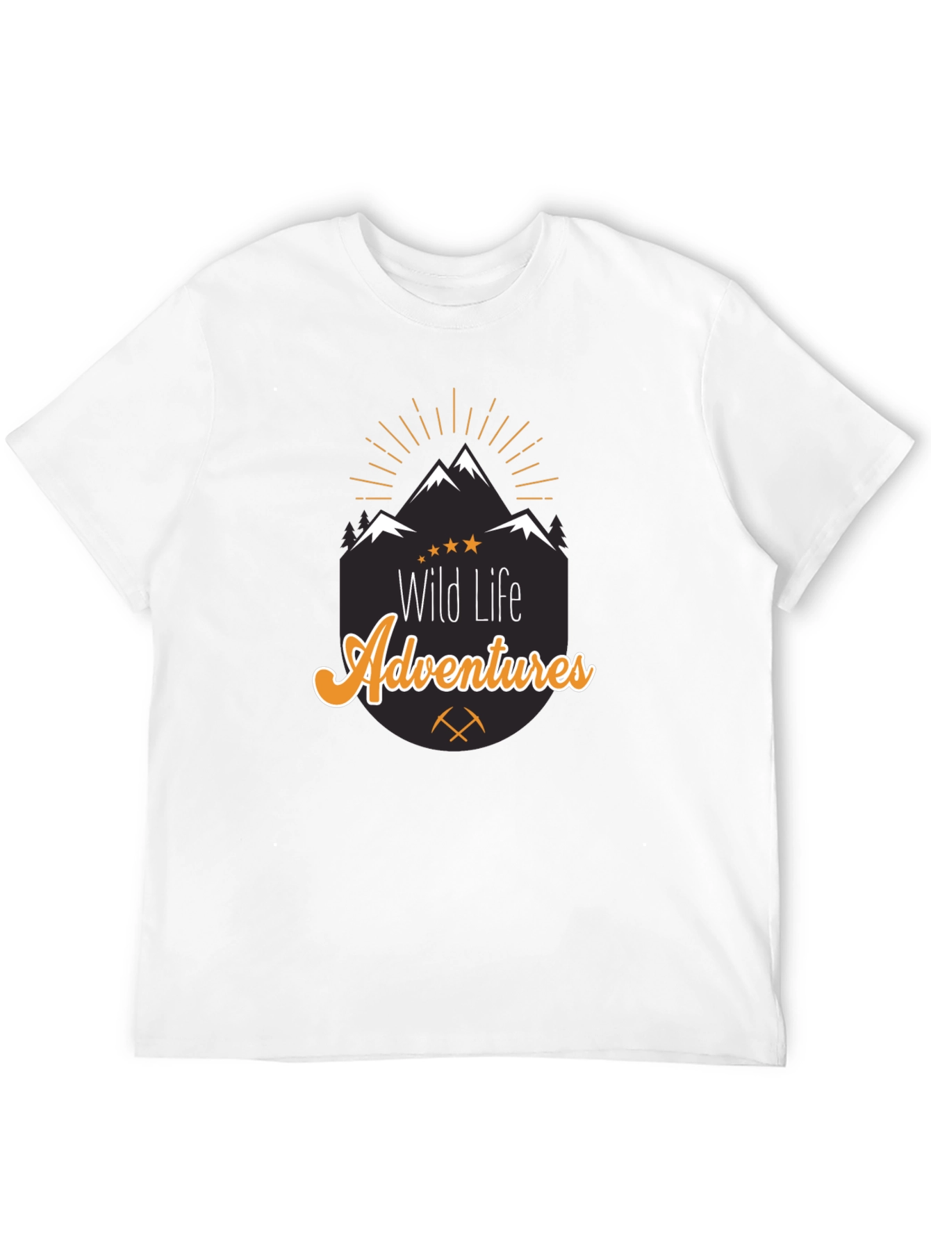 Wild Life Adventures Black T-Shirt