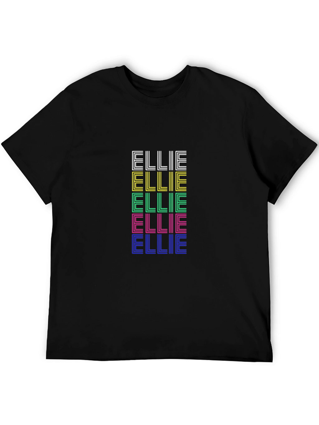 Retro Ellie Colorful T-Shirt