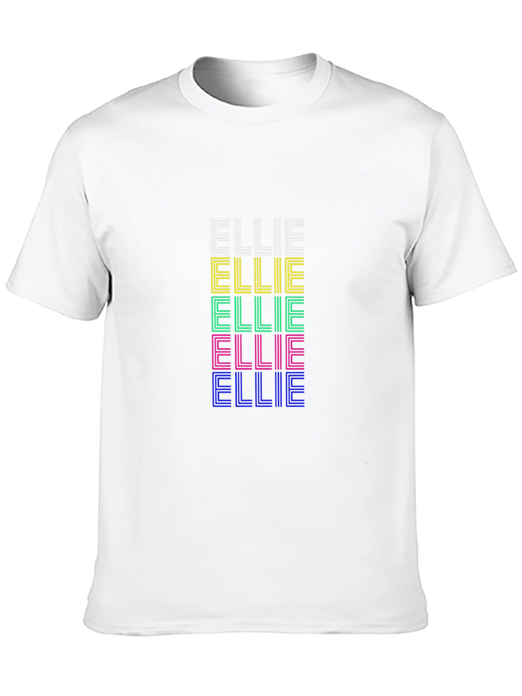 Retro Ellie Colorful T-Shirt