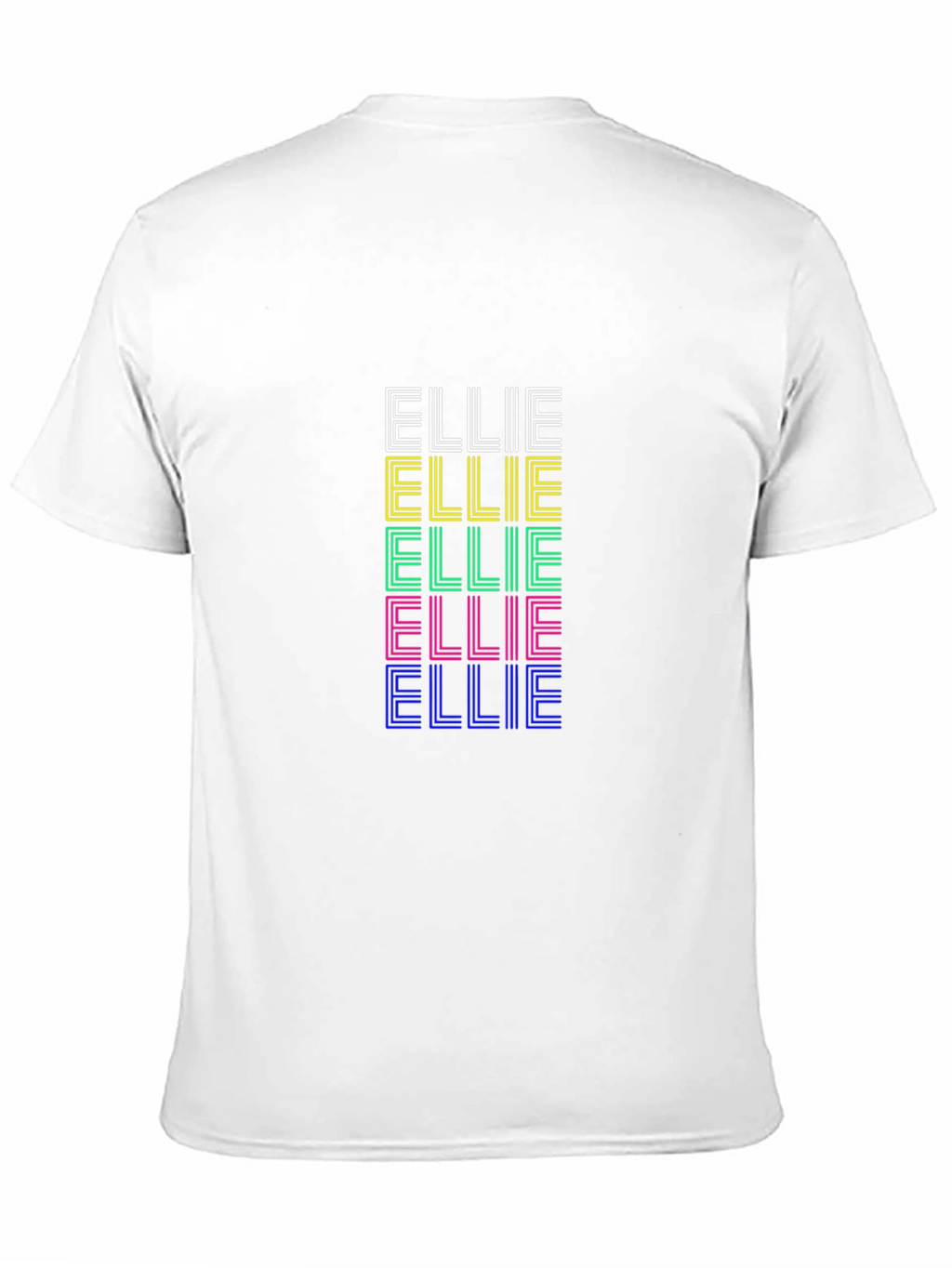 Retro Ellie Colorful T-Shirt
