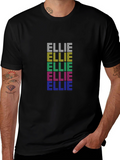 Retro Ellie Colorful T-Shirt
