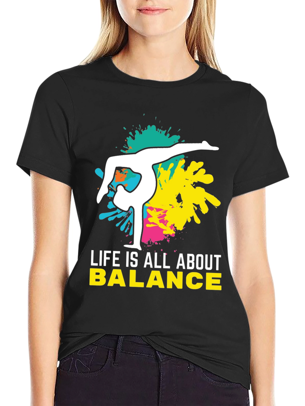 Life Balance Graphic T-Shirt