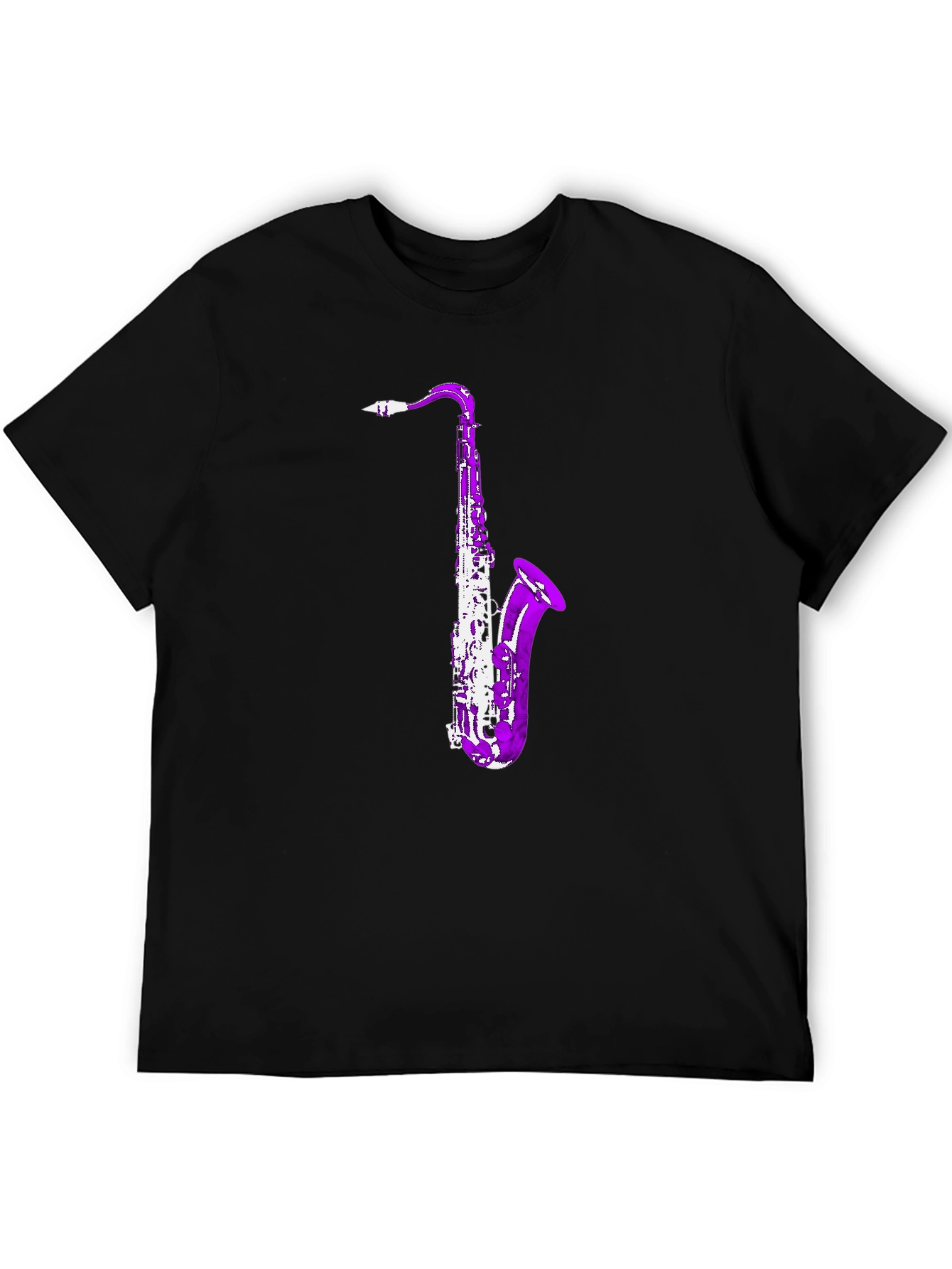 Saxophone Graphic Tee - Cool Music Lover Shirt