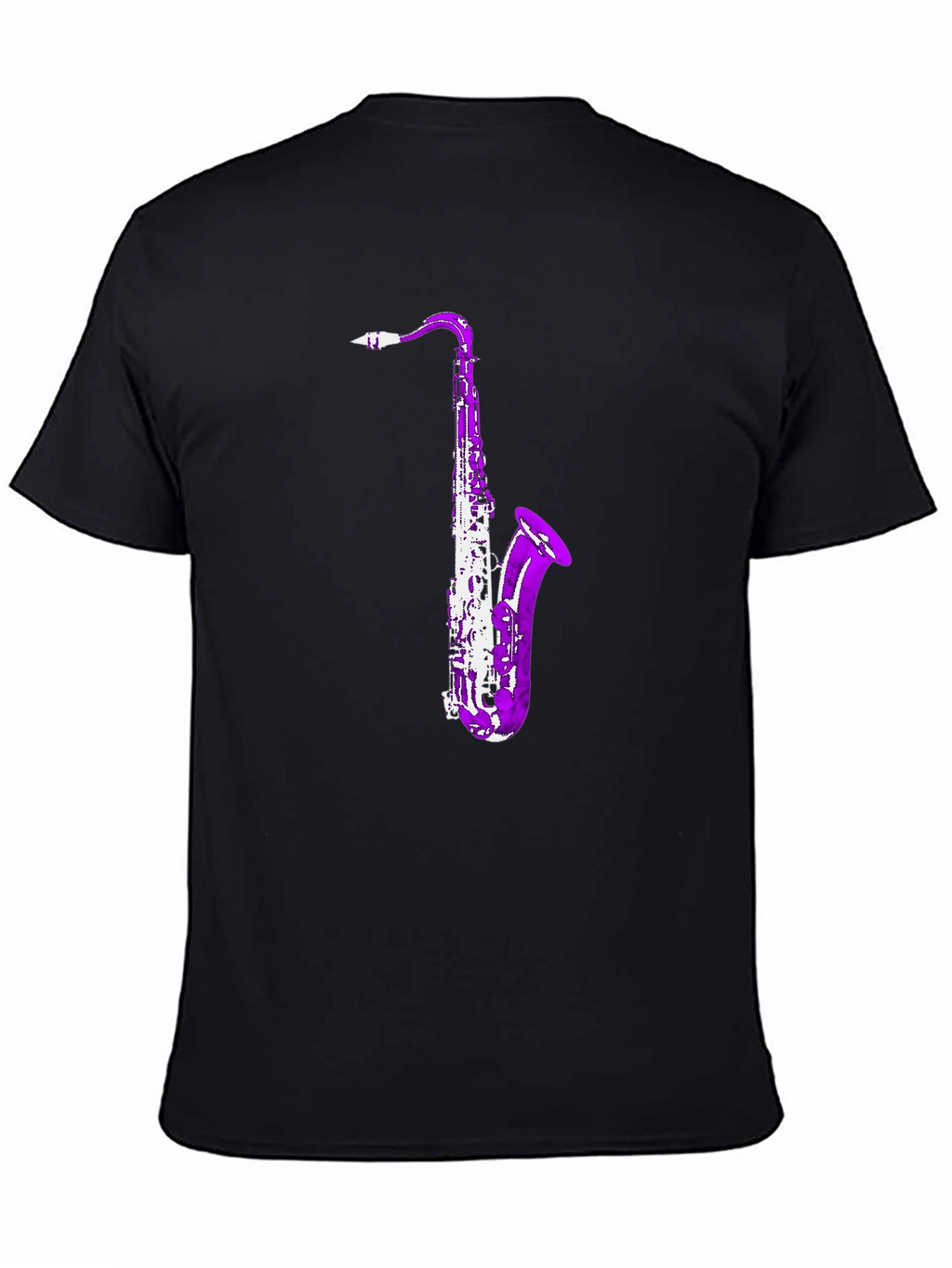Saxophone Graphic Tee - Cool Music Lover Shirt