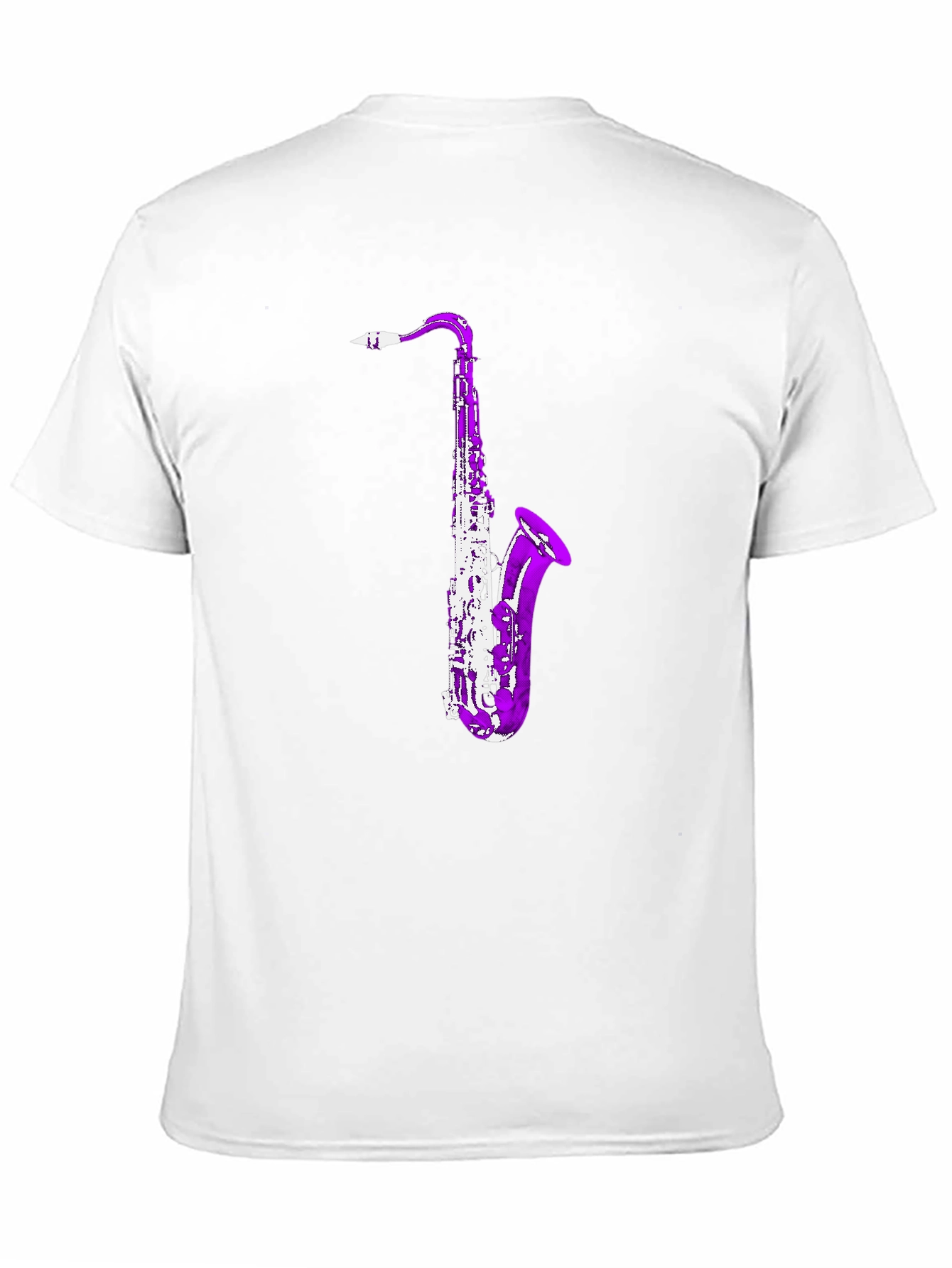 Saxophone Graphic Tee - Cool Music Lover Shirt