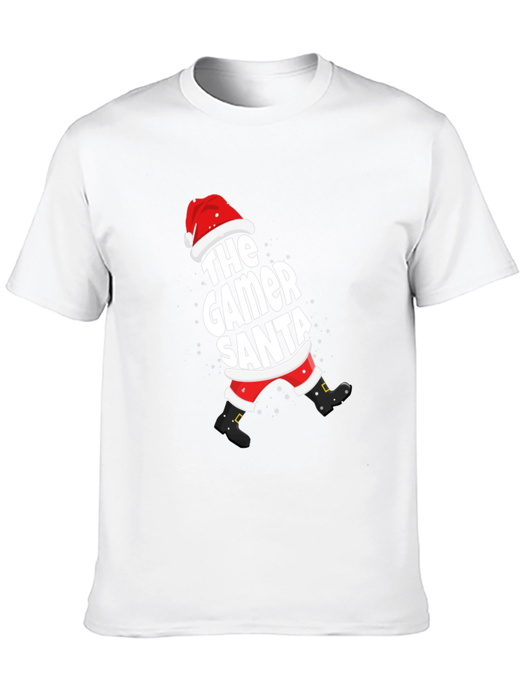 The Gamer Santa T-Shirt - Holiday Festive Tee