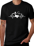 Blacksmith Heartbeat T-Shirt - Forging Life