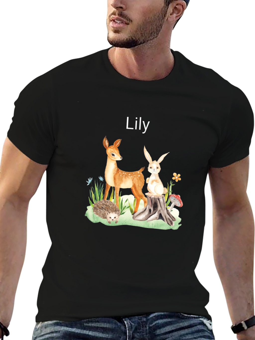 Lilys Forest Friends Graphic Tee