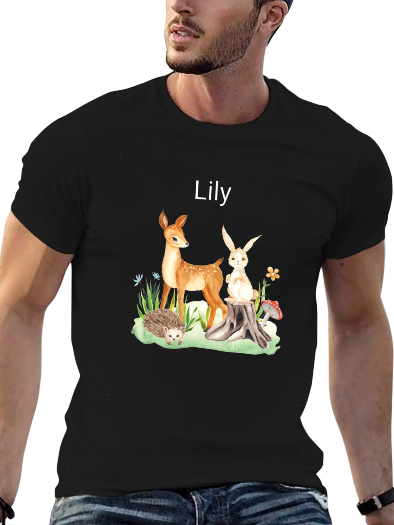 Lilys Forest Friends Graphic Tee