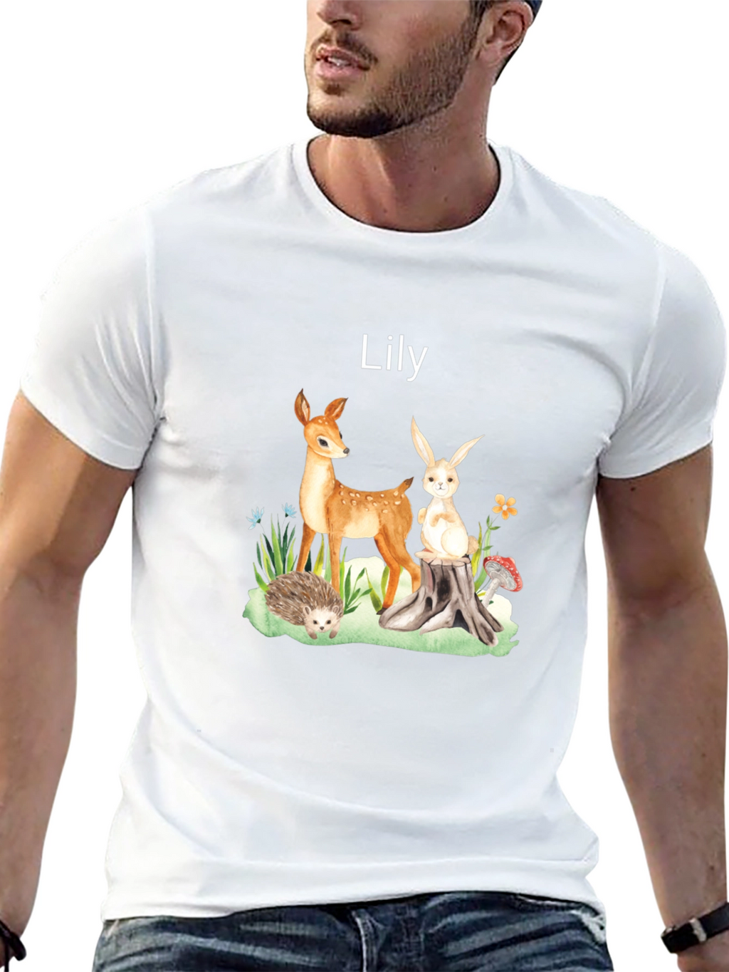 Lilys Forest Friends Graphic Tee
