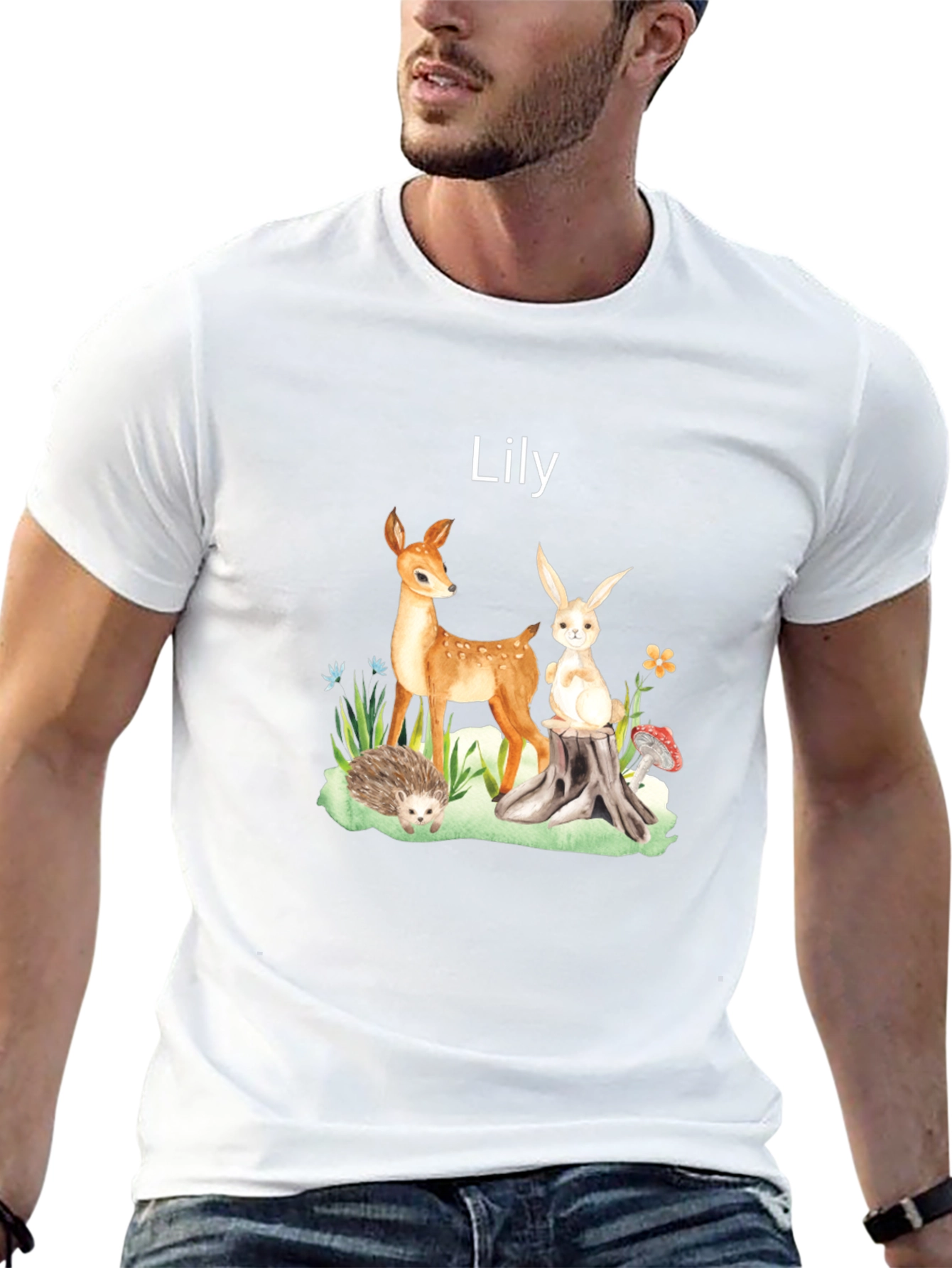 Lilys Forest Friends Graphic Tee