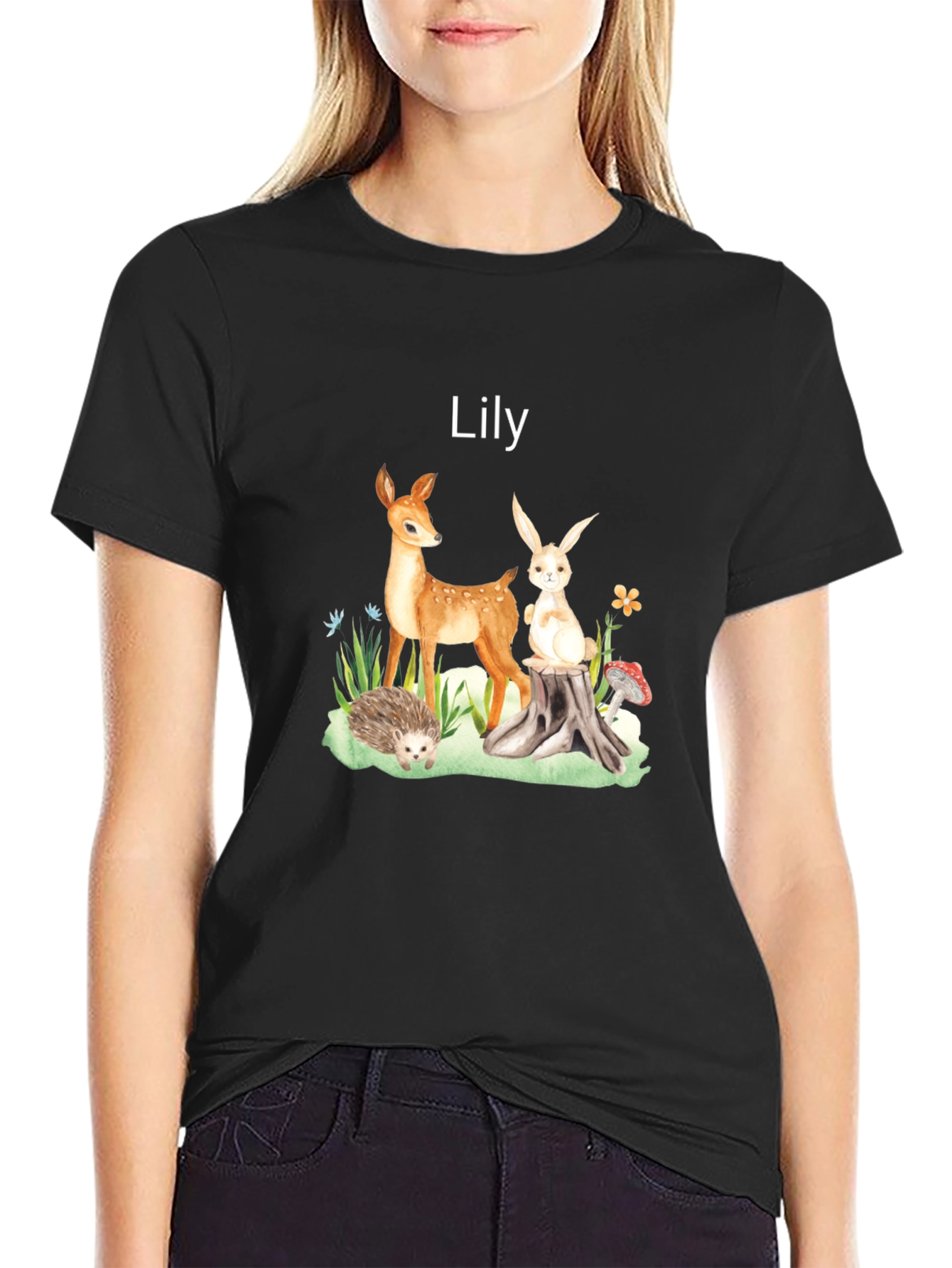 Lilys Forest Friends Graphic Tee