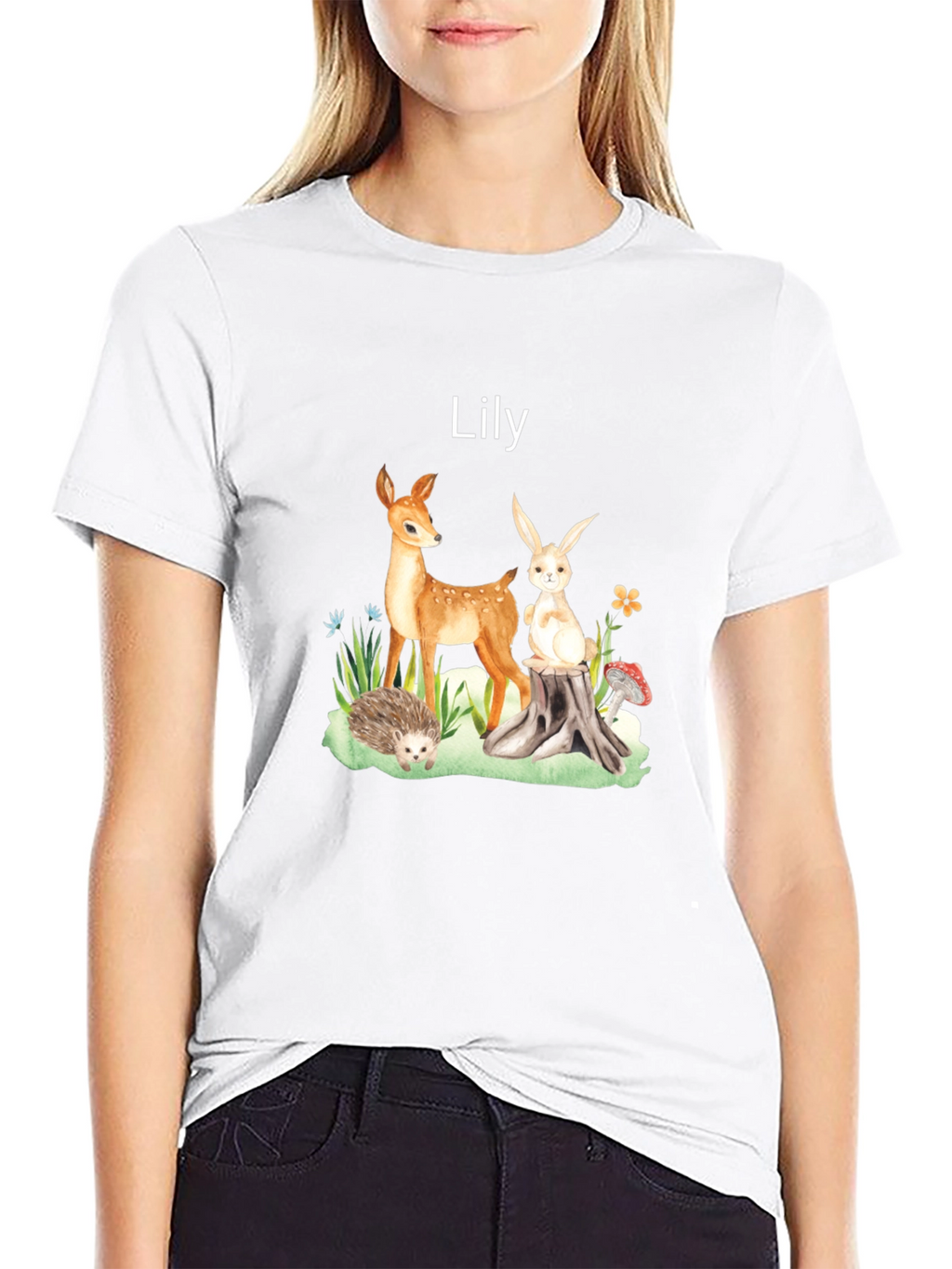 Lilys Forest Friends Graphic Tee
