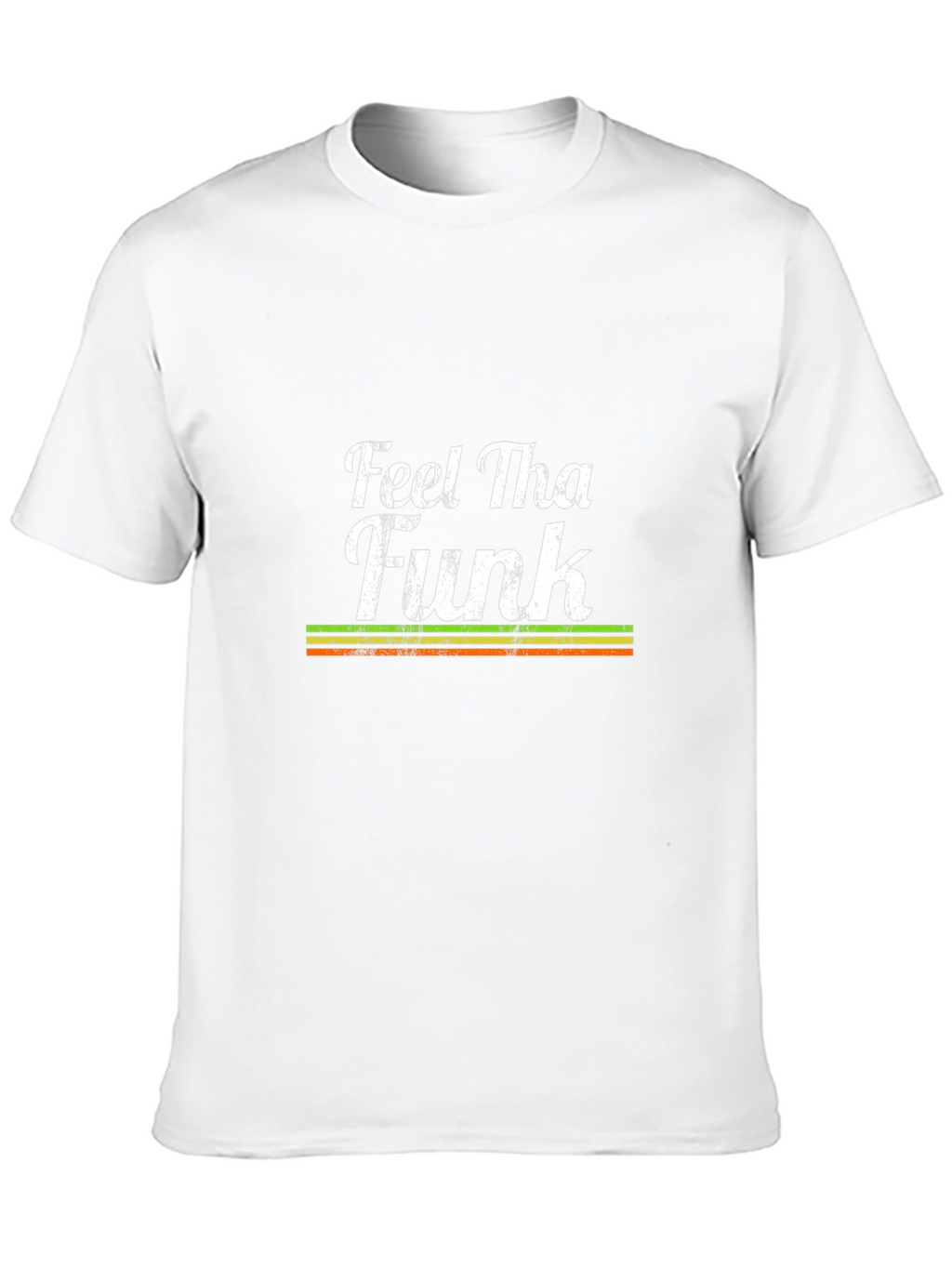 Feel Tha Funk Graphic Print Black T-Shirt