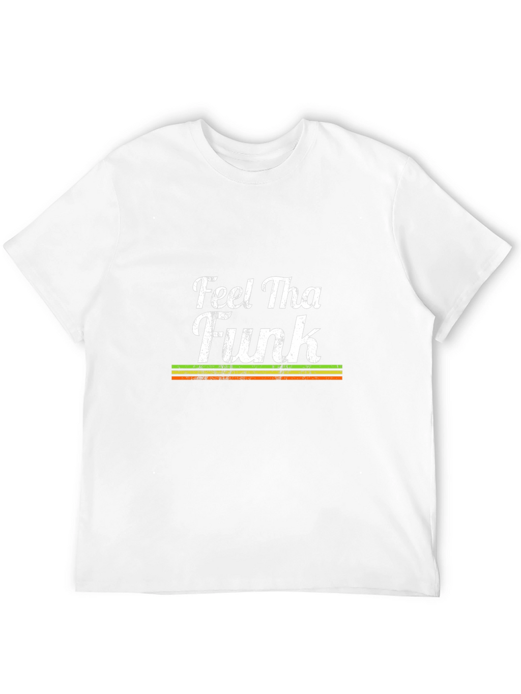 Feel Tha Funk Graphic Print Black T-Shirt