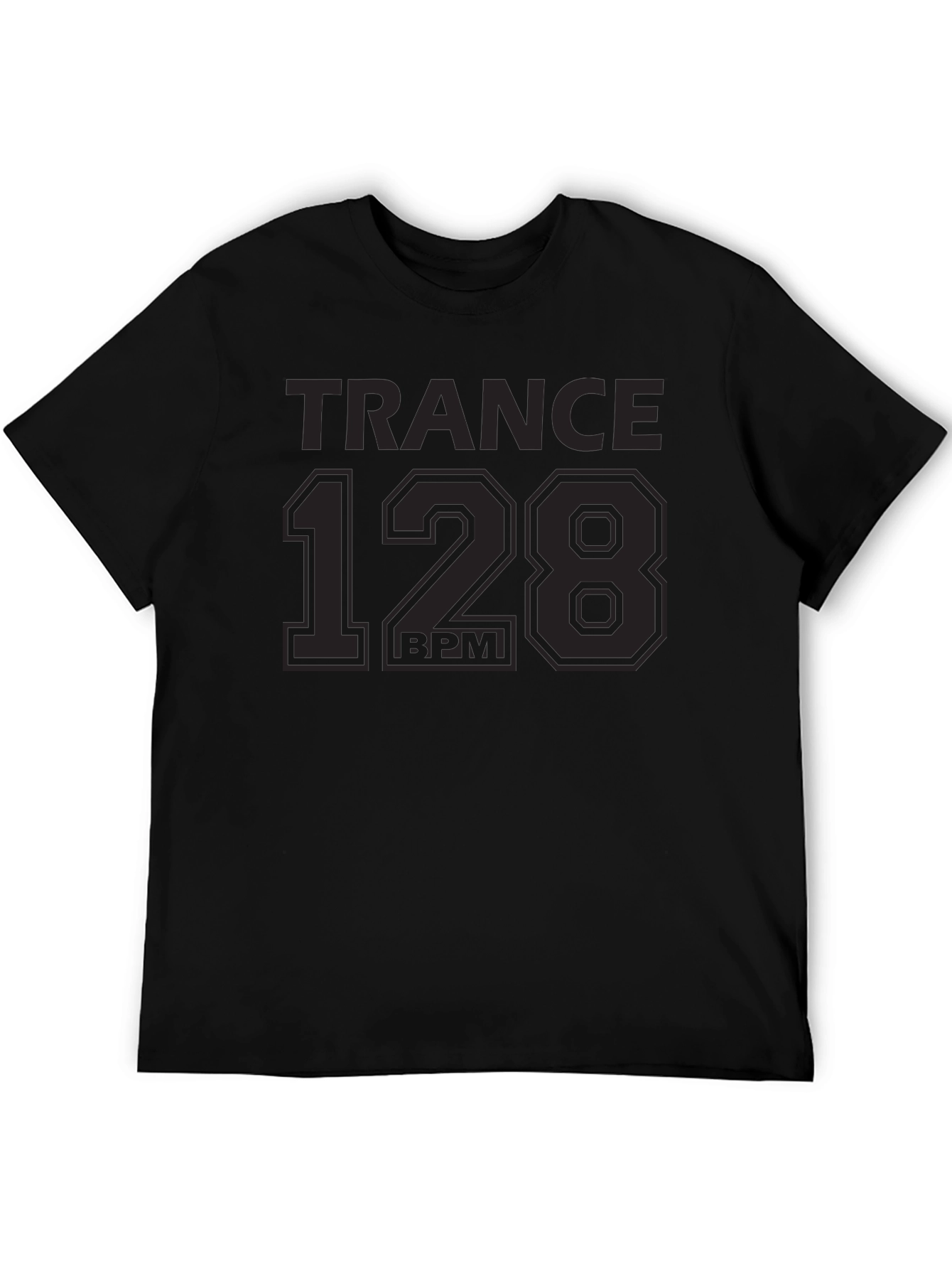 Trance 128 BPM Graphic T-Shirt - Music Lover Tee