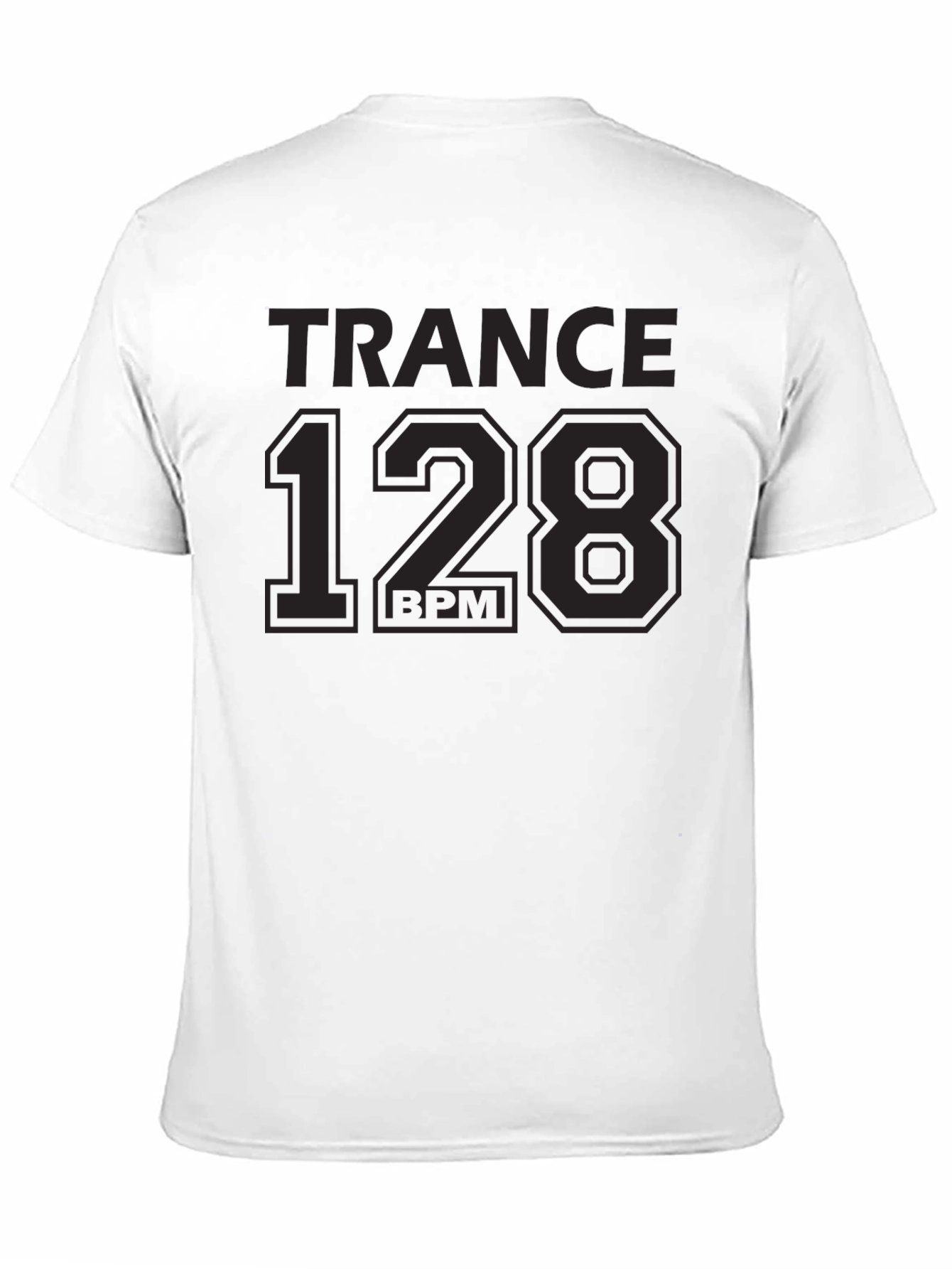 Trance 128 BPM Graphic T-Shirt - Music Lover Tee