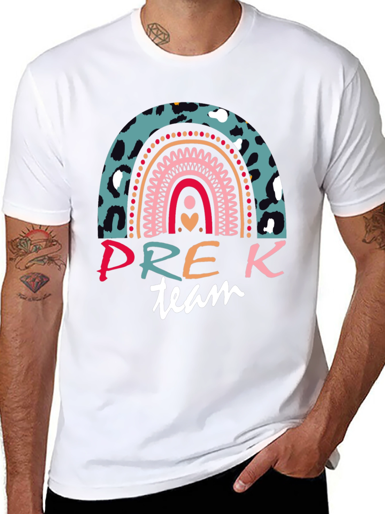 Pre-K Team Rainbow T-Shirt