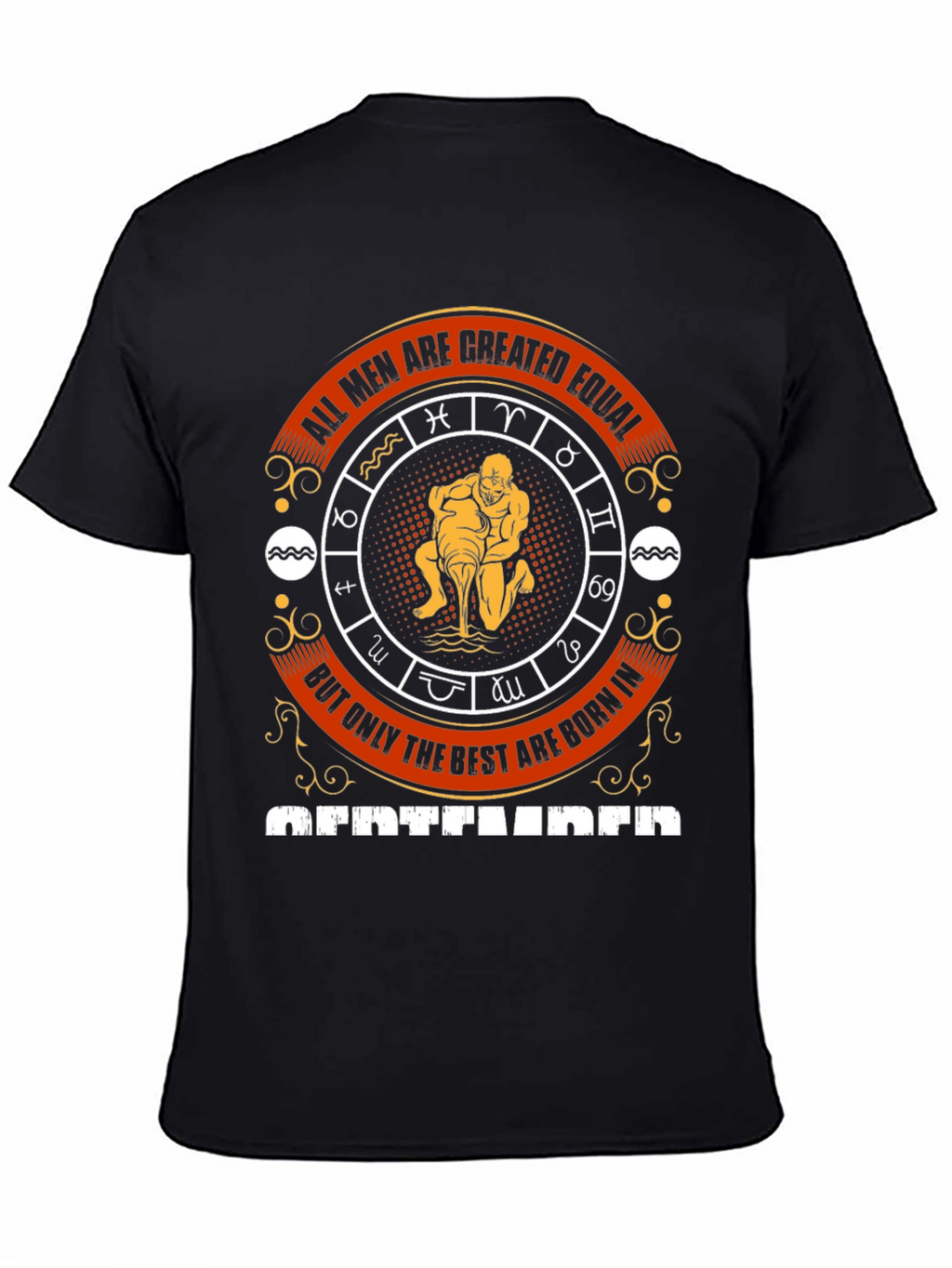 September Zodiac Mens Graphic T-Shirt