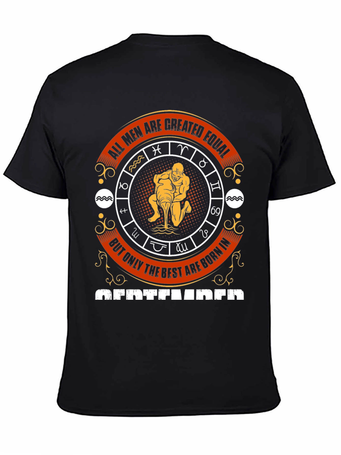 September Zodiac Mens Graphic T-Shirt