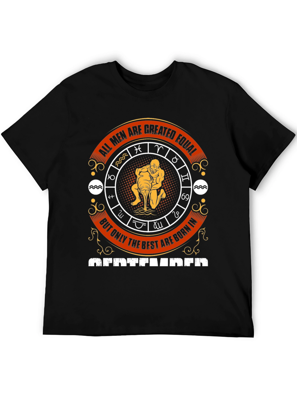 September Zodiac Mens Graphic T-Shirt