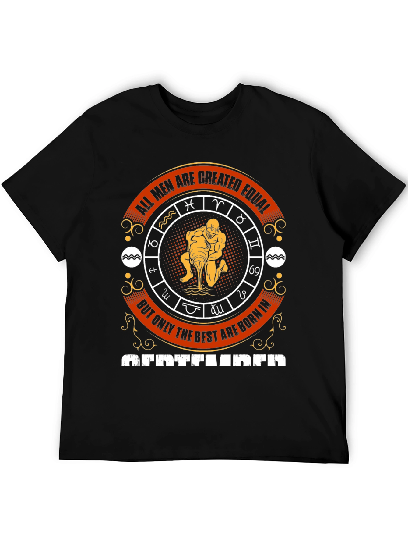 September Zodiac Mens Graphic T-Shirt