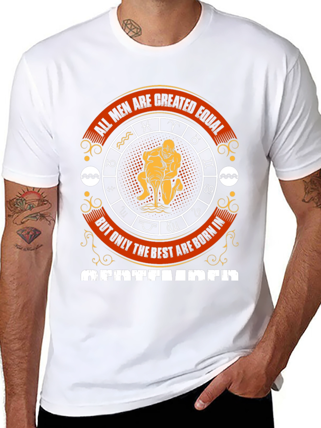 September Zodiac Mens Graphic T-Shirt