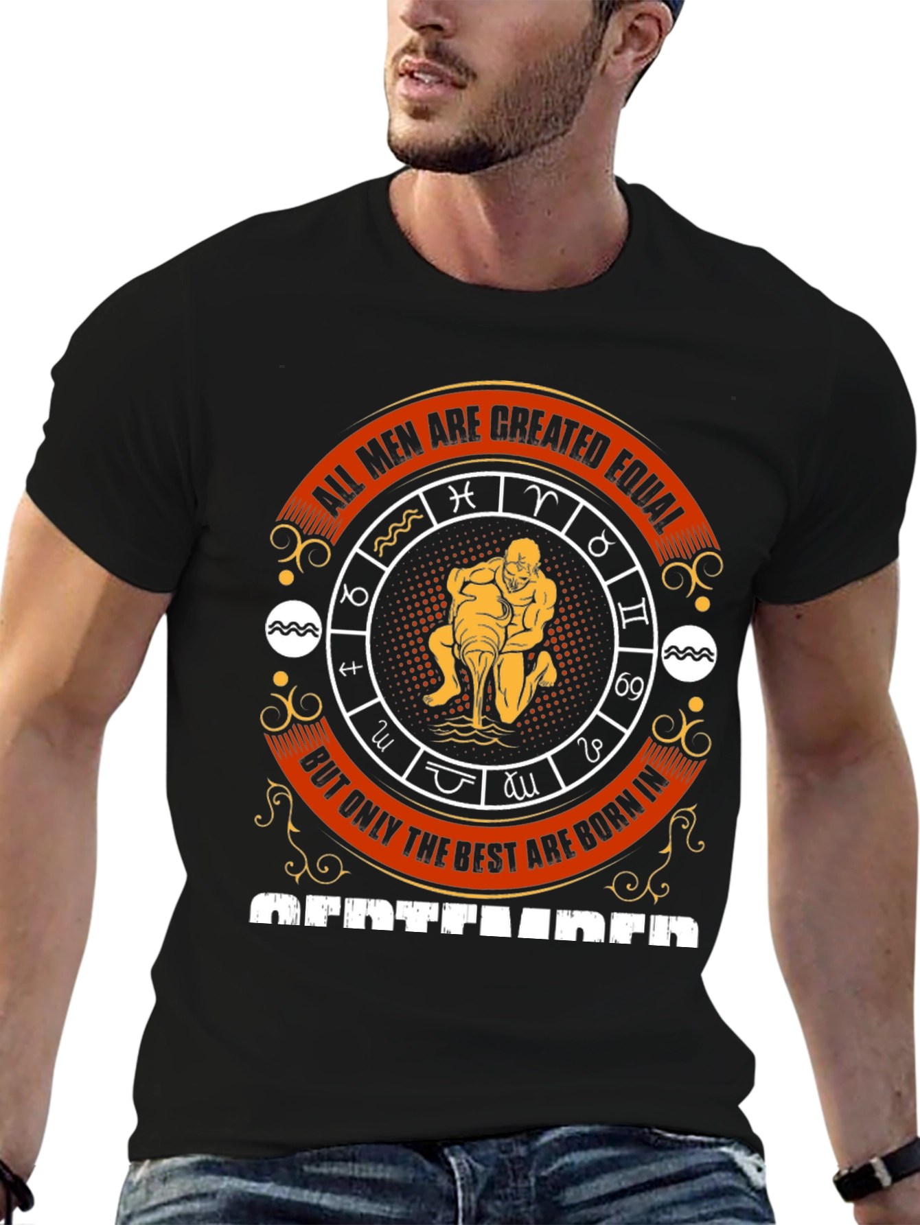 September Zodiac Mens Graphic T-Shirt