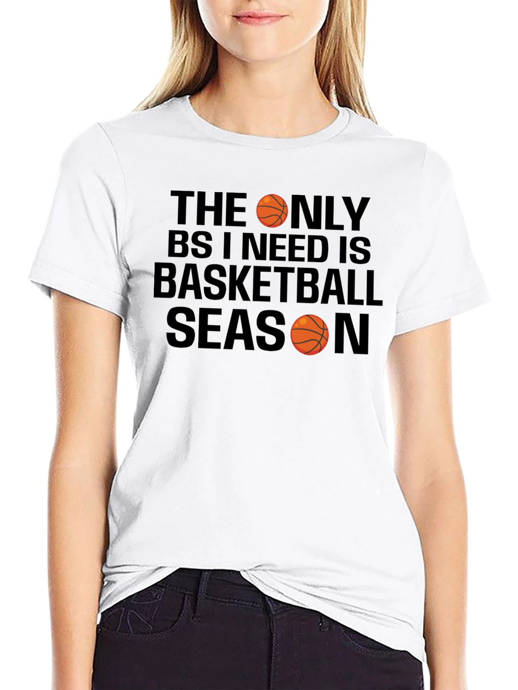 Basketball Season Graphic T-Shirt