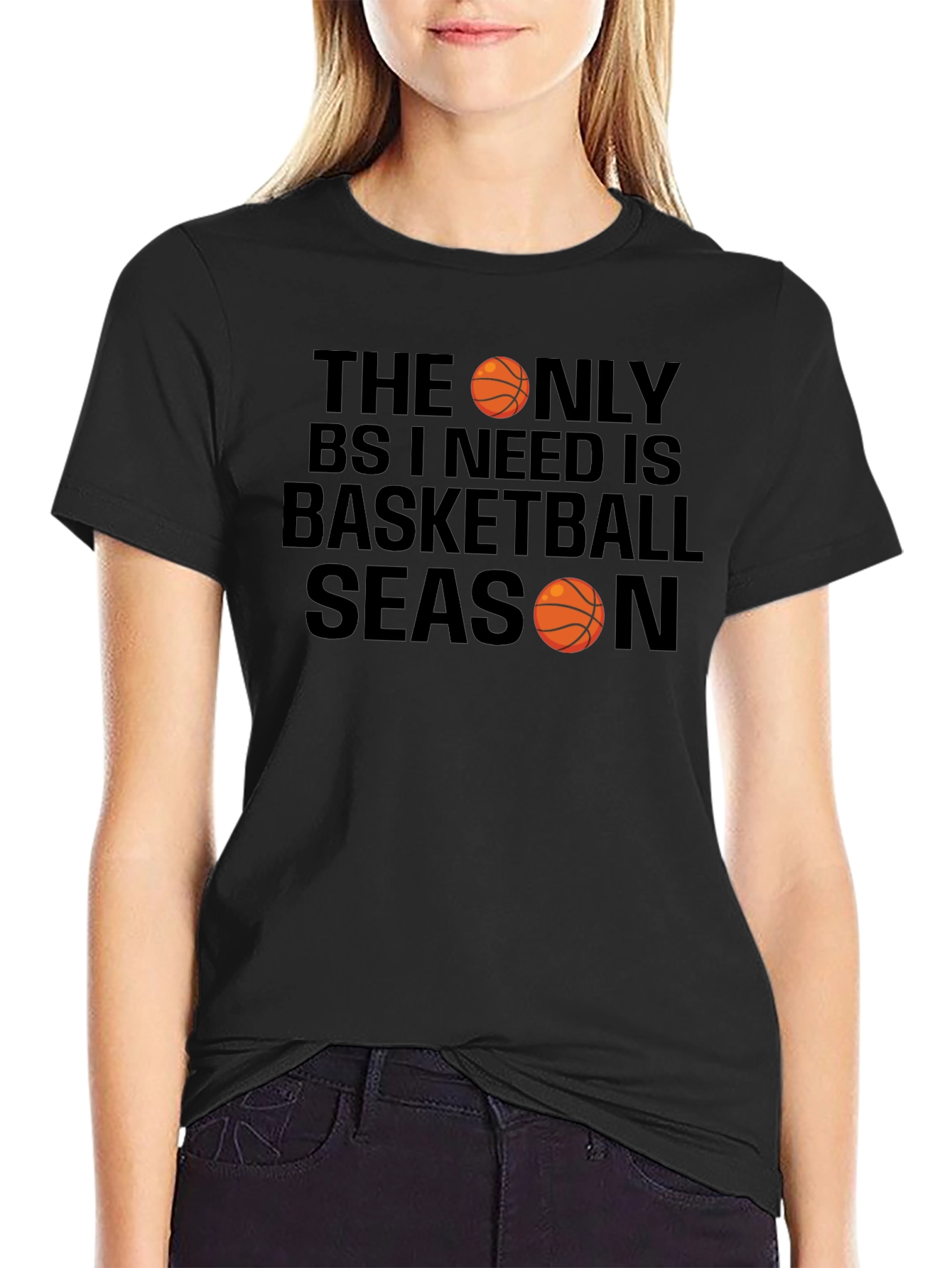 Basketball Season Graphic T-Shirt