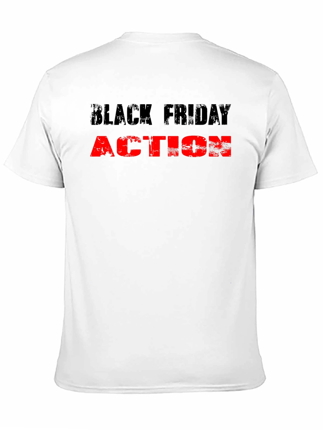 Black Friday Action Tee - Stylish Graphic T-Shirt
