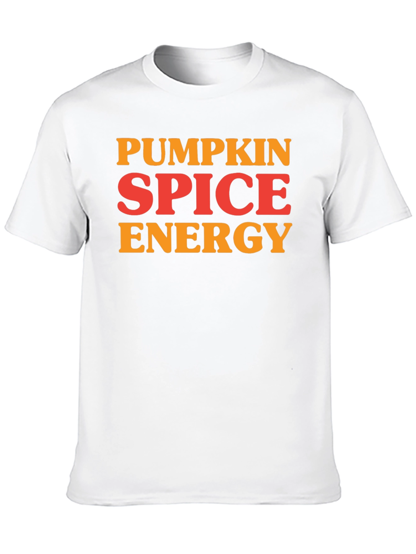 Pumpkin Spice Energy T-Shirt - Fall Apparel