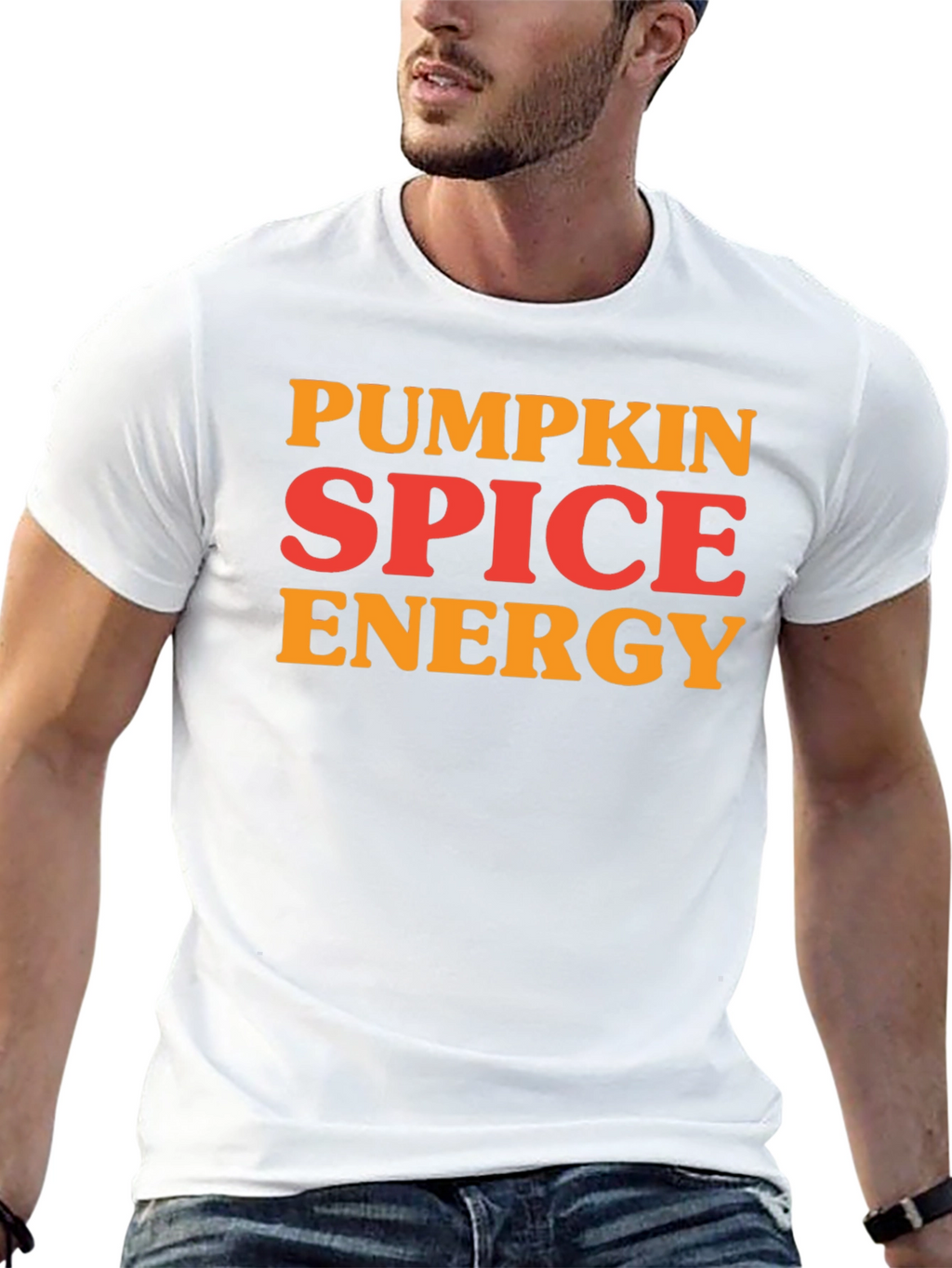 Pumpkin Spice Energy T-Shirt - Fall Apparel