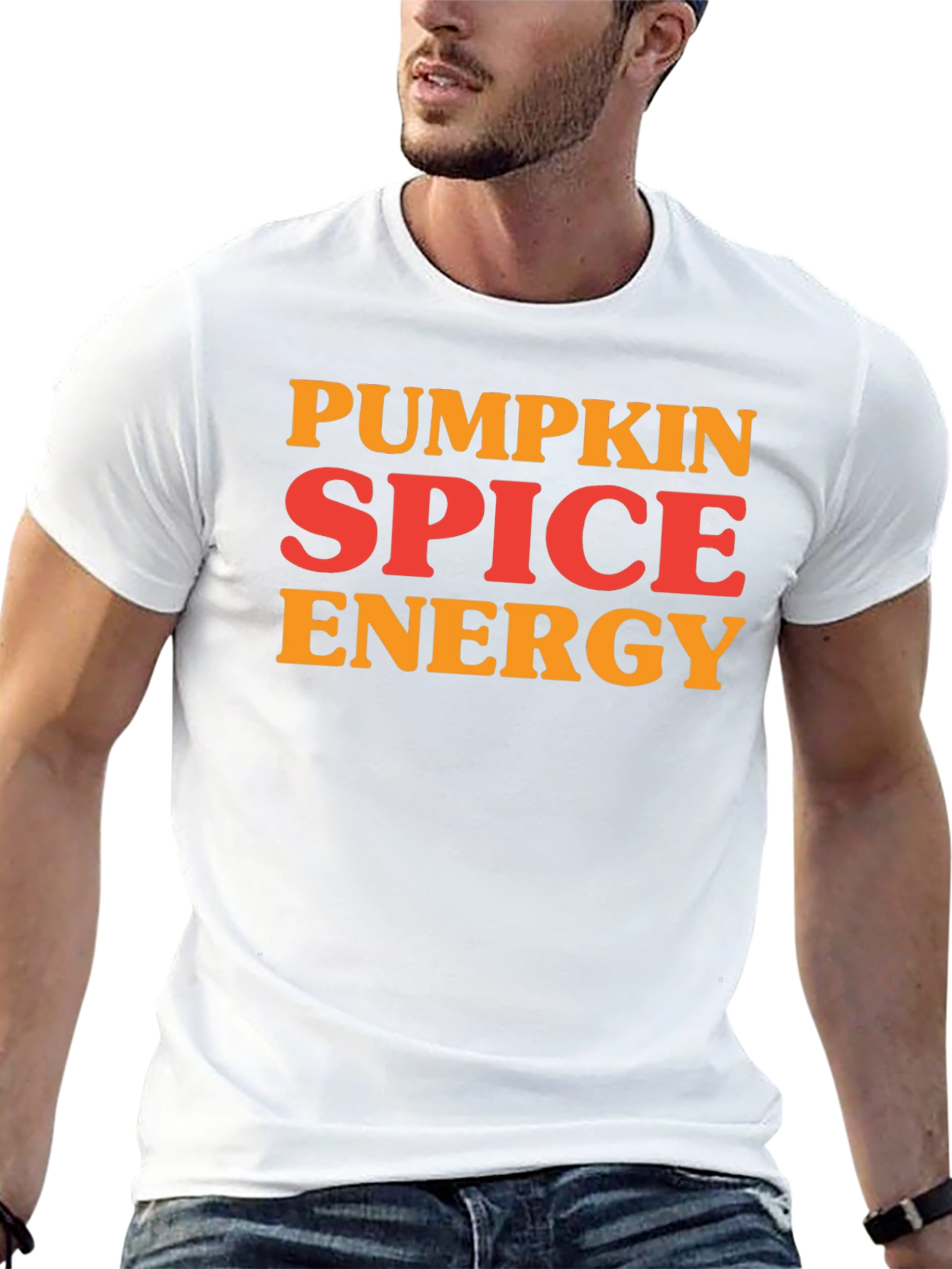 Pumpkin Spice Energy T-Shirt - Fall Apparel