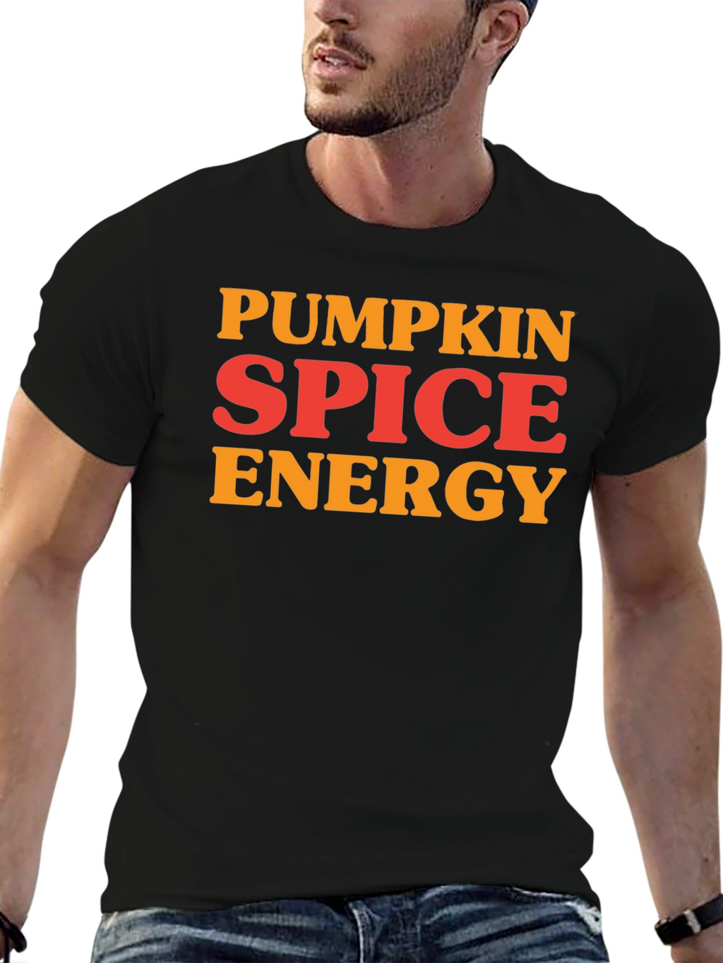 Pumpkin Spice Energy T-Shirt - Fall Apparel