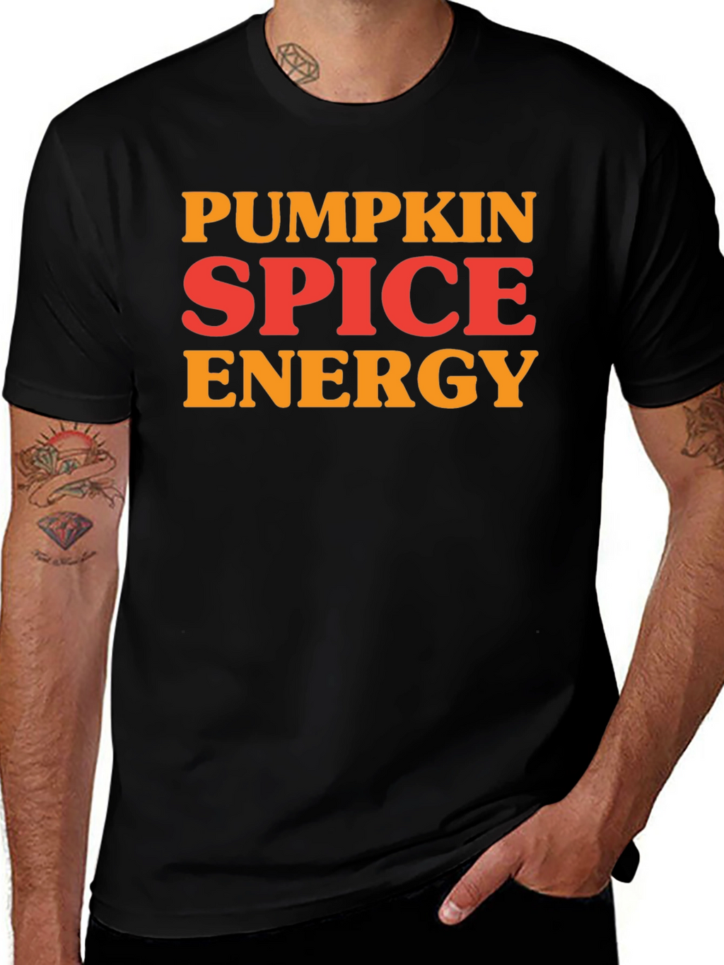 Pumpkin Spice Energy T-Shirt - Fall Apparel