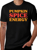 Pumpkin Spice Energy T-Shirt - Fall Apparel