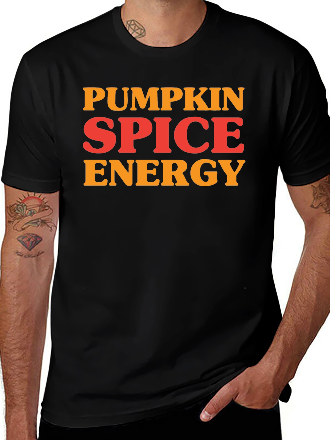 Pumpkin Spice Energy T-Shirt - Fall Apparel