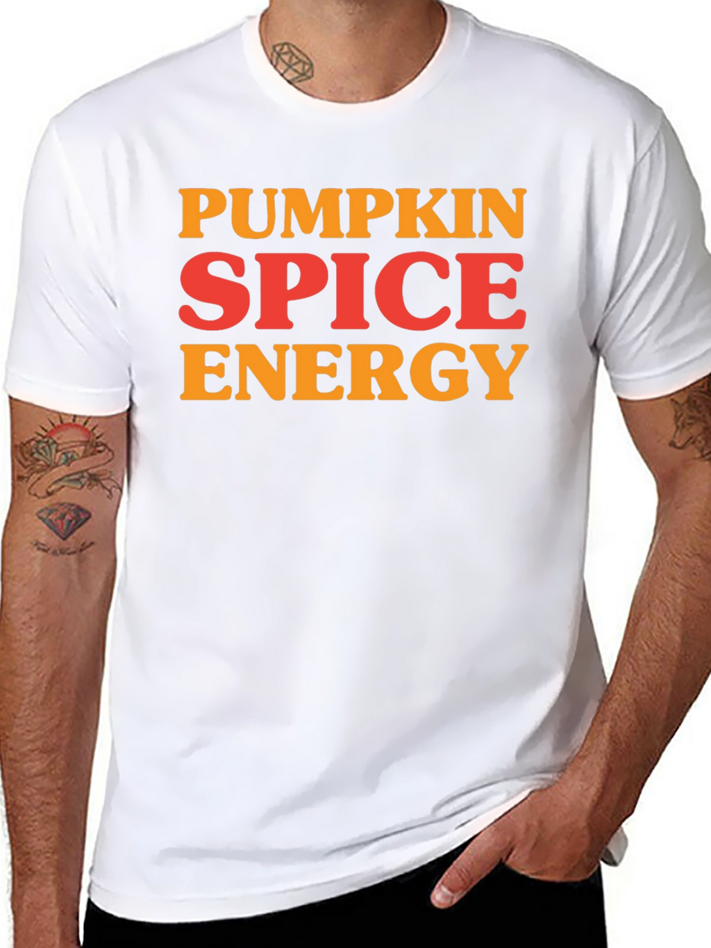 Pumpkin Spice Energy T-Shirt - Fall Apparel