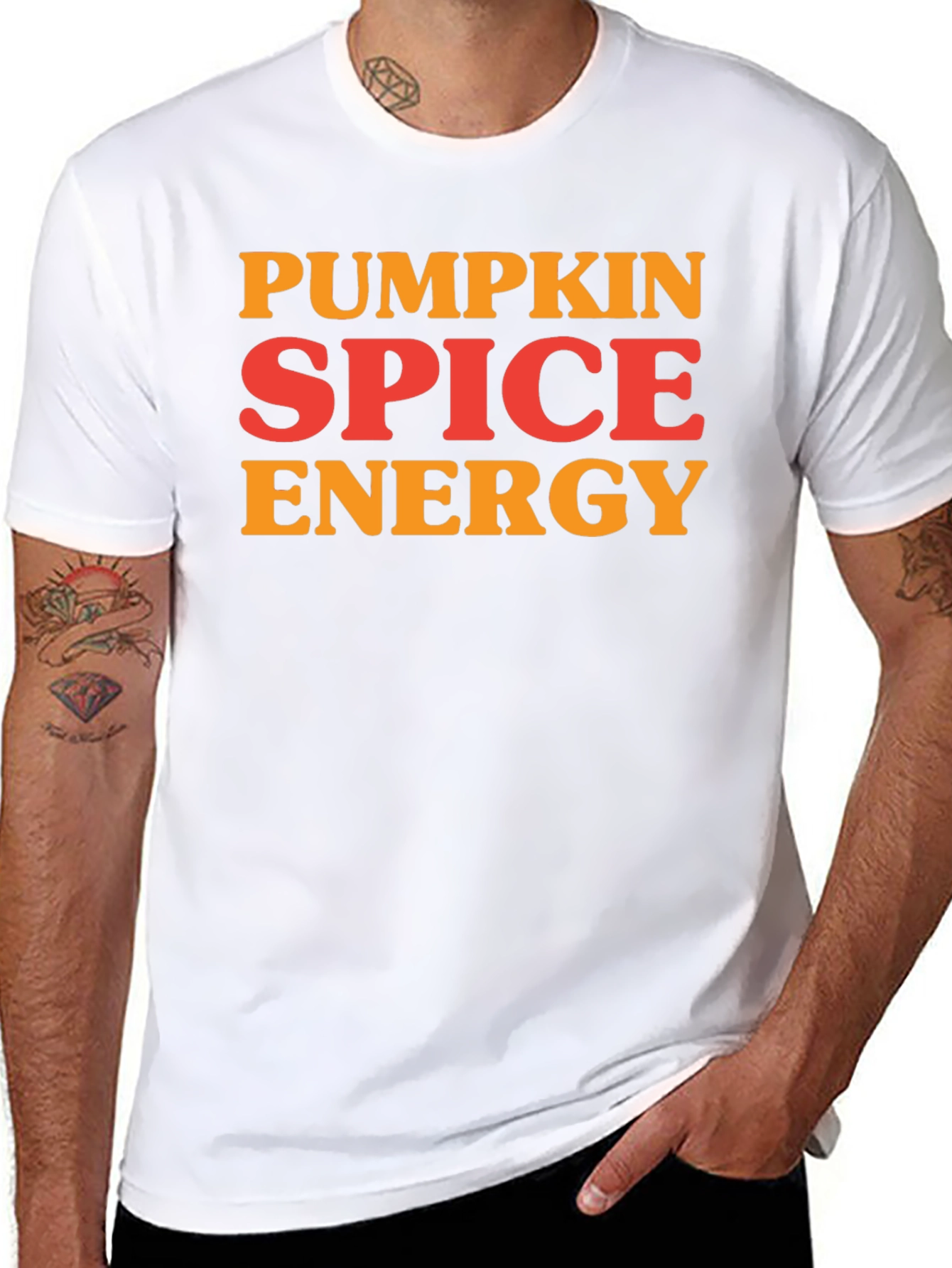 Pumpkin Spice Energy T-Shirt - Fall Apparel