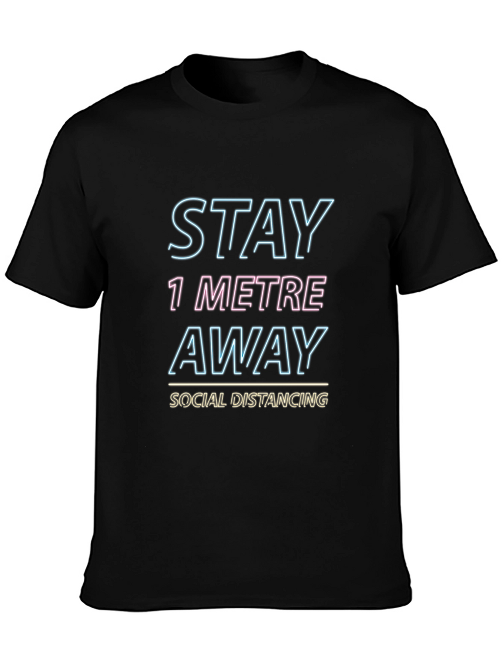 Stay Away Social Distancing Graphic T-Shirt