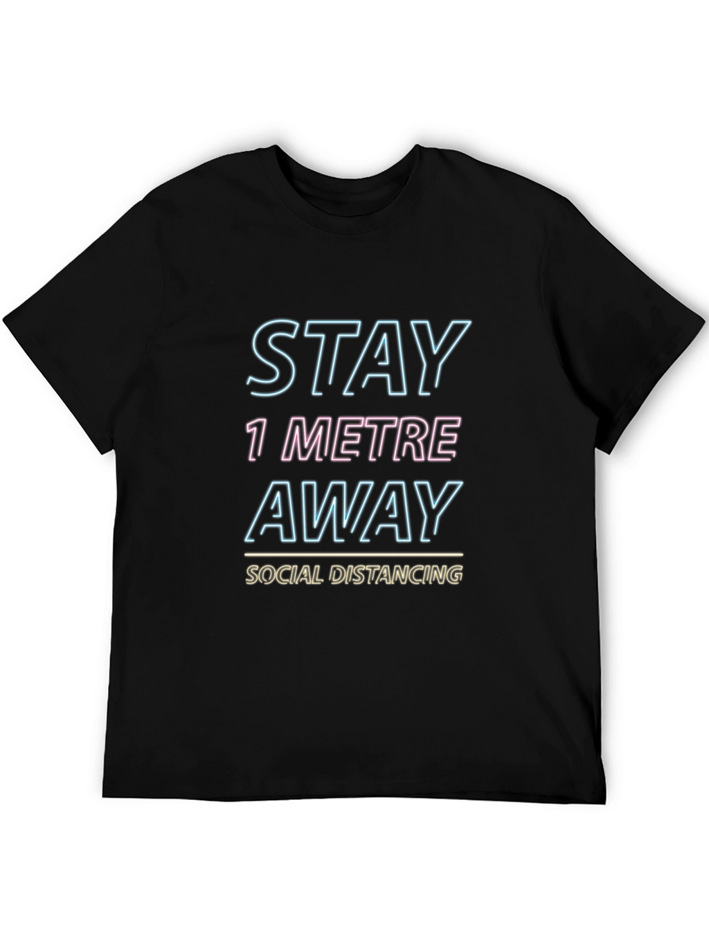 Stay Away Social Distancing Graphic T-Shirt