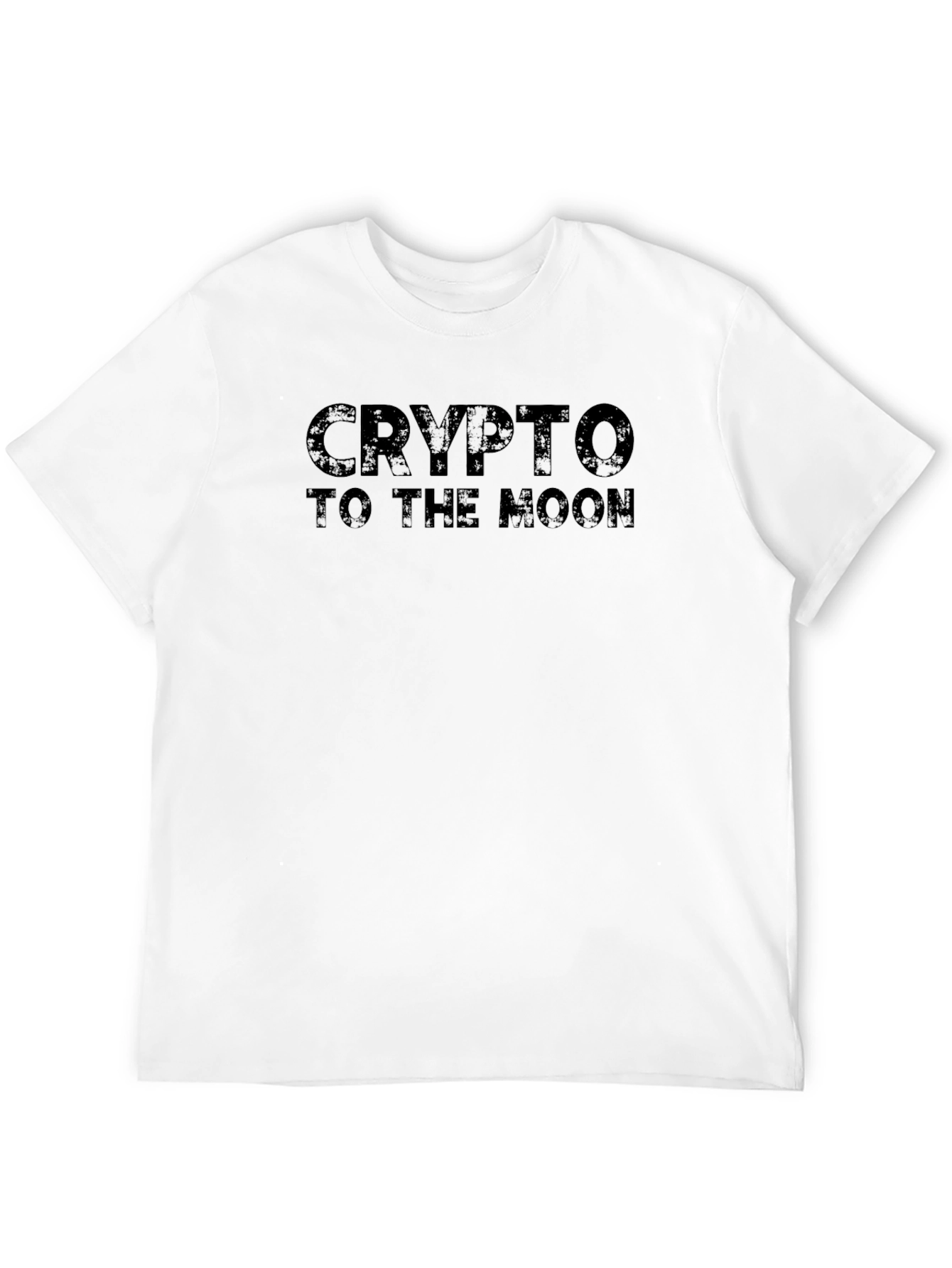 Crypto To The Moon T-Shirt - Black